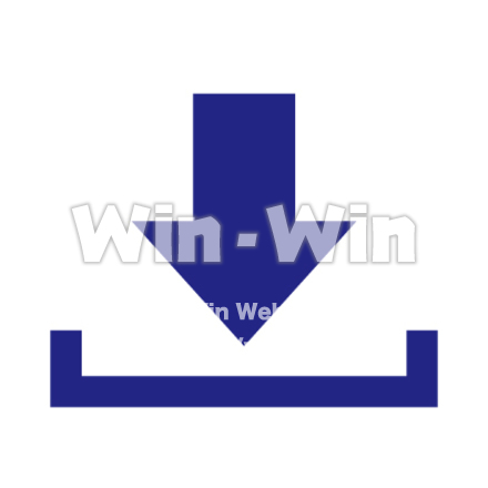 ダウンロードアイコンのCG・イラスト素材 W-017664