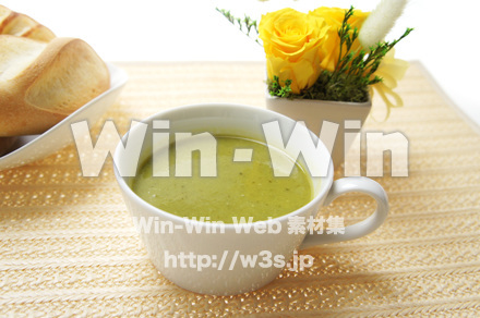 野菜スープの写真素材 W-016749