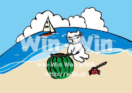 夏休みのCG・イラスト素材 W-017320
