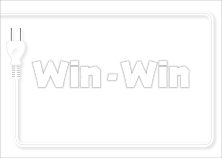 コンセントフレームのCG・イラスト素材 W-016560