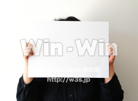 コメントボードの写真素材 W-017987