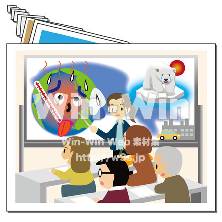 活動の歴史を写真で紹介のCG・イラスト素材 W-016650