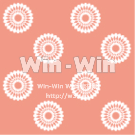 和柄-花のCG・イラスト素材 W-017866