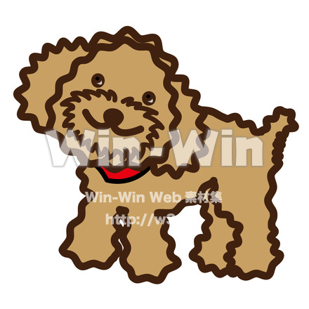 犬のCG・イラスト素材 W-016655