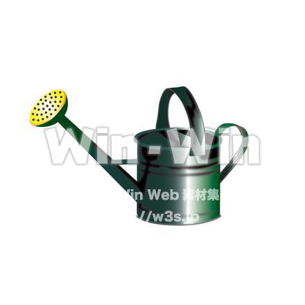 じょうろのCG・イラスト素材 W-017810