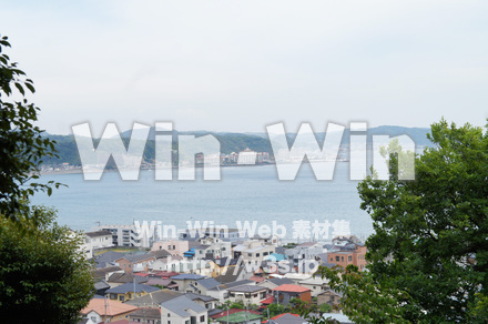 鎌倉の町並みの写真素材 W-017227