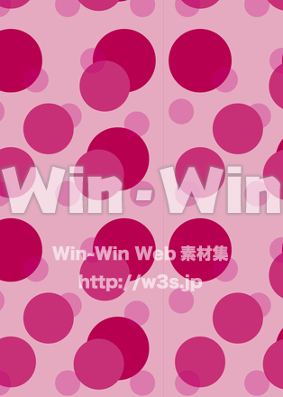 水玉のCG・イラスト素材 W-016159