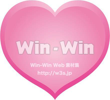 ハートのCG・イラスト素材 W-016438
