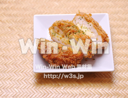 チーズはさみカツの写真素材 W-016134