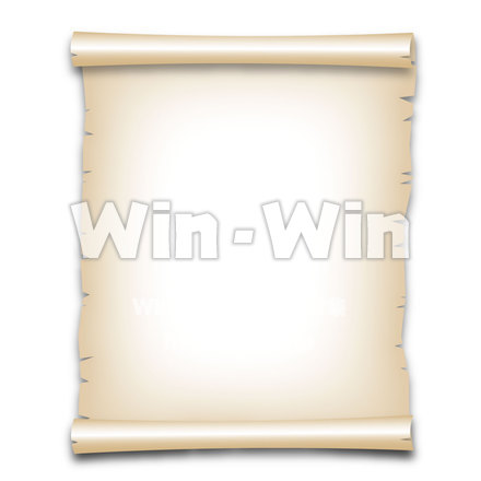 ペーパーのCG・イラスト素材 W-019368