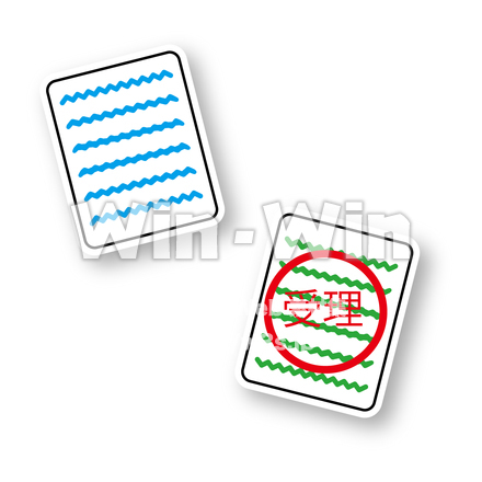 資料のCG・イラスト素材 W-018875