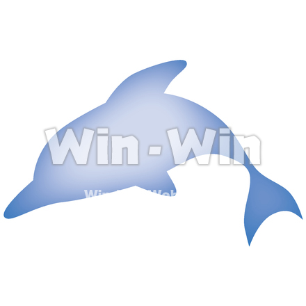 イルカのCG・イラスト素材 W-019226