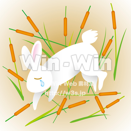 因幡の白うさぎのCG・イラスト素材 W-019633