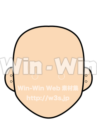 節分お面の輪郭部分のCG・イラスト素材 W-019418