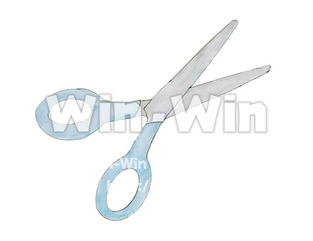 はさみのCG・イラスト素材 W-018748