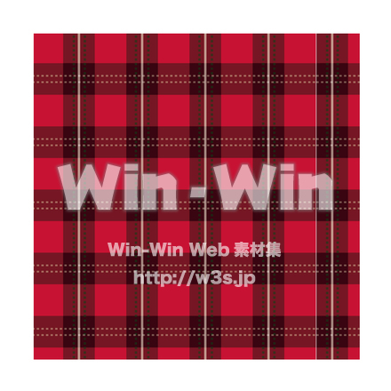 チェック柄のCG・イラスト素材 W-018408