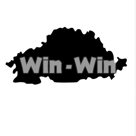 雲のシルエット素材 W-018088