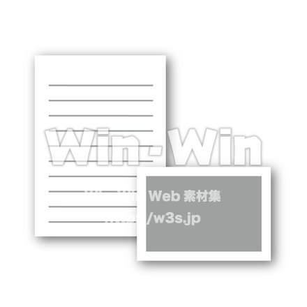 原稿のCG・イラスト素材 W-018529