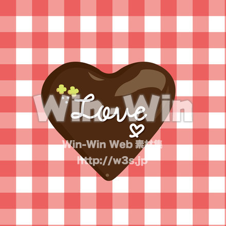 バレンタインチョコのCG・イラスト素材 W-018336