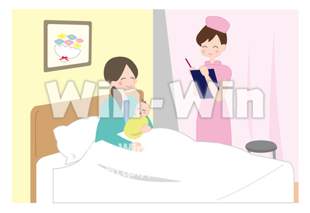 看護士のCG・イラスト素材 W-018421