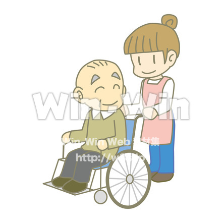 介護のCG・イラスト素材 W-019146