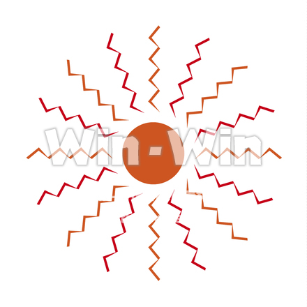 太陽のCG・イラスト素材 W-019243