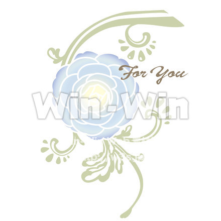 ホワイトデー用素材・カメリアのCG・イラスト素材 W-018335