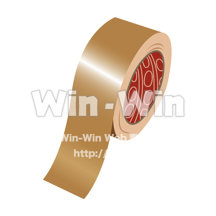 ガムテープのCG・イラスト素材 W-018416