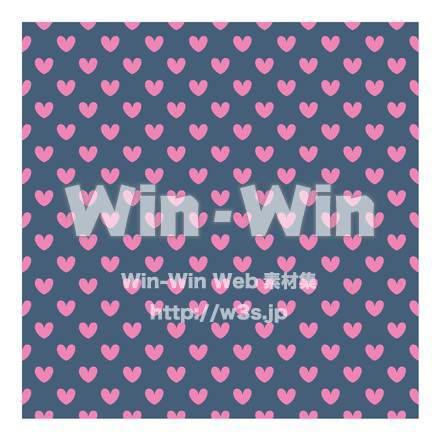 ハート模様のCG・イラスト素材 W-018574