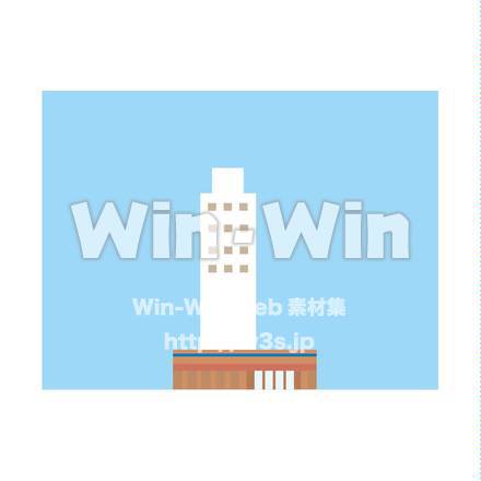 中原市民館のCG・イラスト素材 W-018364