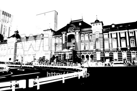 東京駅の写真素材 W-018073