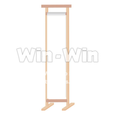 めくり台のCG・イラスト素材 W-018885