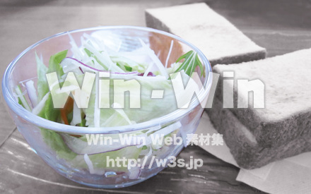 サラダの写真素材 W-018750