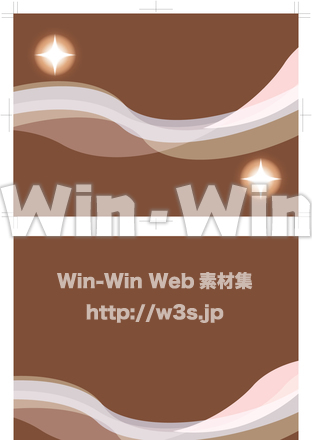 結婚式招待状背景のCG・イラスト素材 W-018837