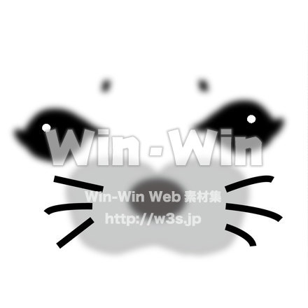 あざらしのCG・イラスト素材 W-019906