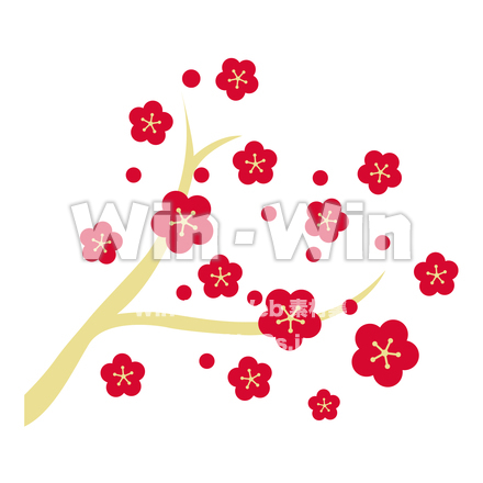 梅のCG・イラスト素材 W-018710