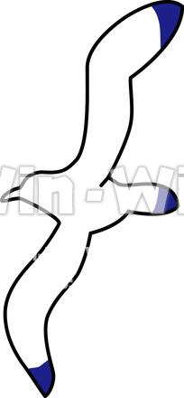 カモメのCG・イラスト素材 W-019921
