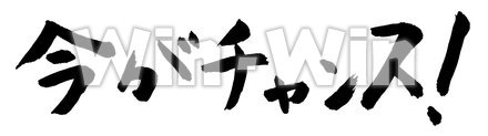今がチャンス！のシルエット素材 W-019723