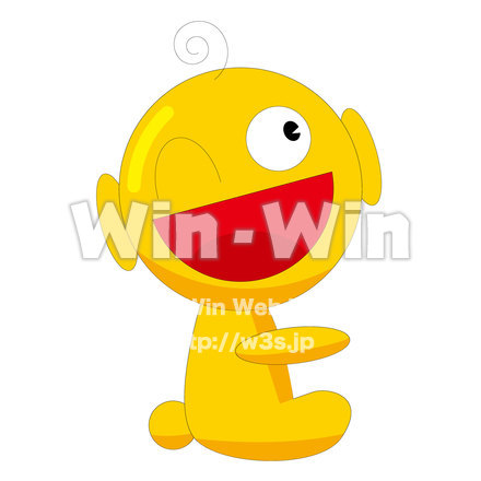 キャラのCG・イラスト素材 W-018880