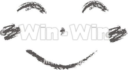 ほほえみのCG・イラスト素材 W-019669