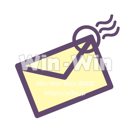 お手紙のCG・イラスト素材 W-019678