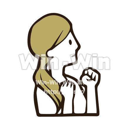 やる気のCG・イラスト素材 W-019392