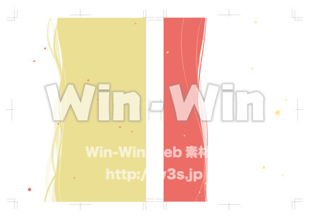 招待状シンプルのCG・イラスト素材 W-018743