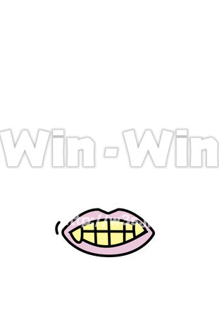 鬼の口　がんぐろ鬼のCG・イラスト素材 W-019395