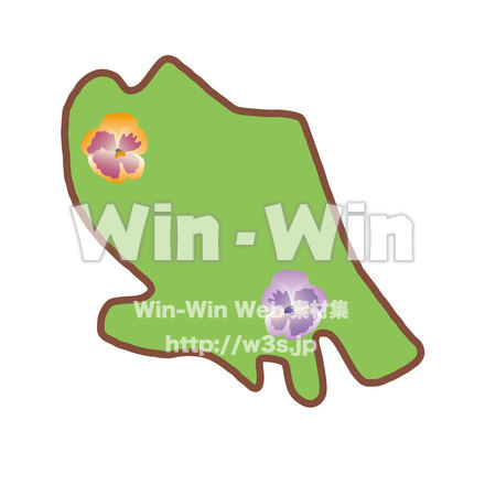 中原区の図のCG・イラスト素材 W-019854