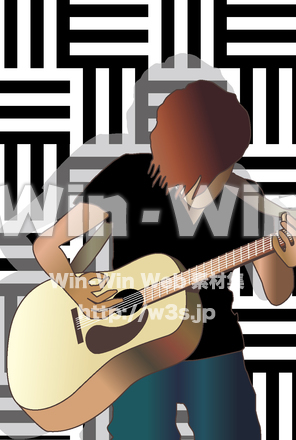 musicianのCG・イラスト素材 W-019338
