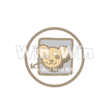 パスファインダ型抜きアイコンのCG・イラスト素材 W-018519