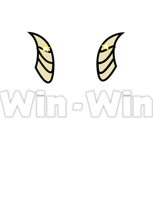 節分用　お面　つののCG・イラスト素材 W-019593