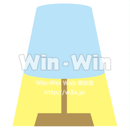 スタンドのCG・イラスト素材 W-019093