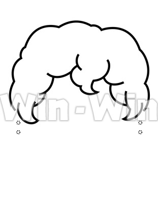 髪のCG・イラスト素材 W-019423